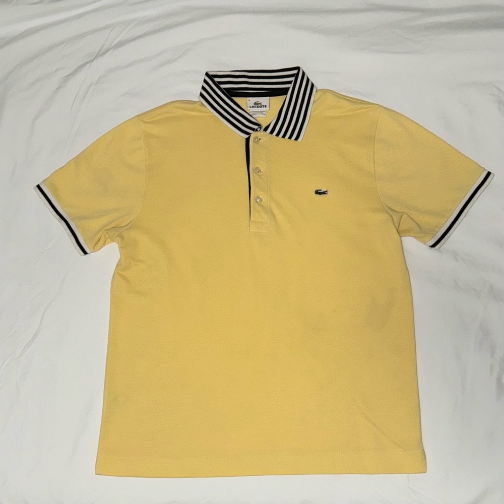 Lacoste Poloshirt Yellow S